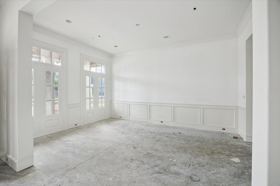 Progress photo from December 2025 - Dining Room