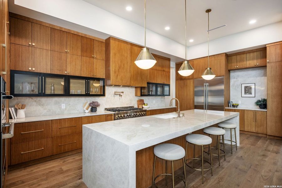 Furnished interior view inside a new home in , San Antonio (Image 52).