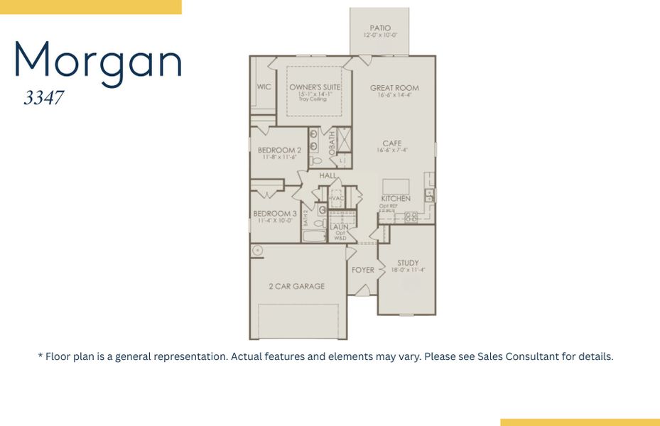 2D floor plan layout of this home in Crescent Cove, Myrtle Beach, SC (Image 3). 2D floor plan layout of this home in Crescent Cove, Myrtle Beach, SC (Image 3).