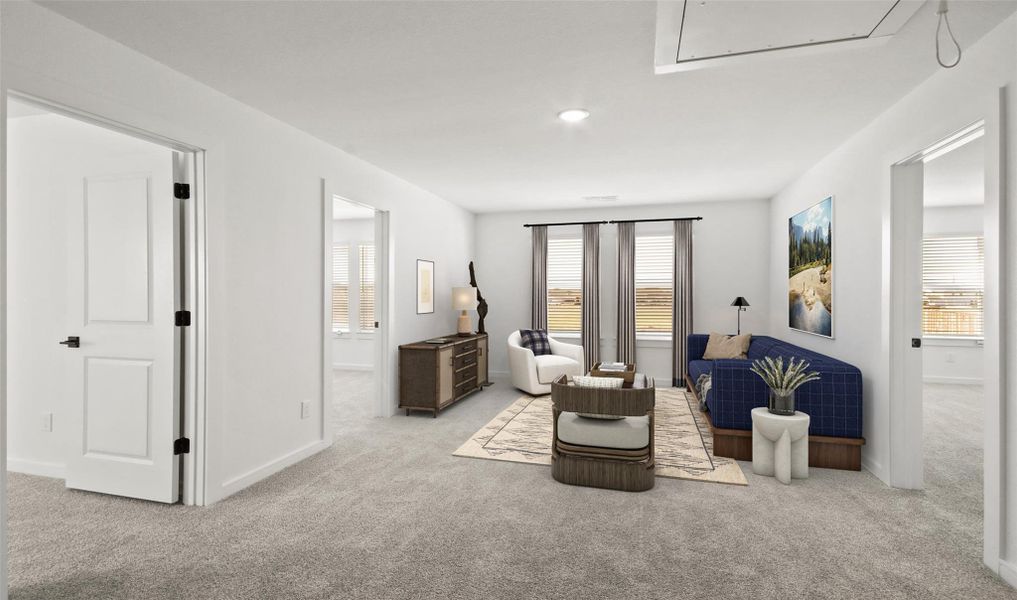 Versatile loft upstairs (*Photo not of actual home and used for illustration purposes only.)