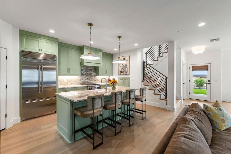 Furnished interior view inside a new home in , Iredell (Image 6).