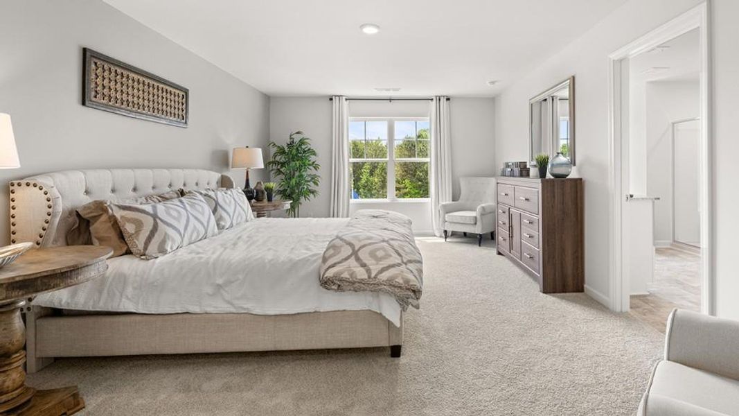 Furnished interior view inside a new home in Parkside at Carter Grove, Cartersville (Image 29). Furnished interior view inside a new home in Parkside at Carter Grove, Cartersville (Image 29).