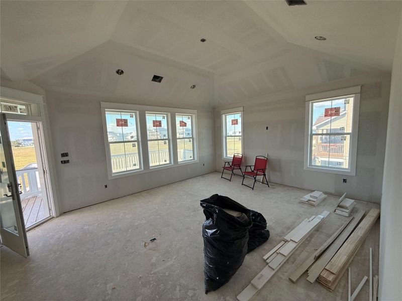 In-progress construction of a new home in , Galveston, TX (Image 15). In-progress construction of a new home in , Galveston, TX (Image 15).