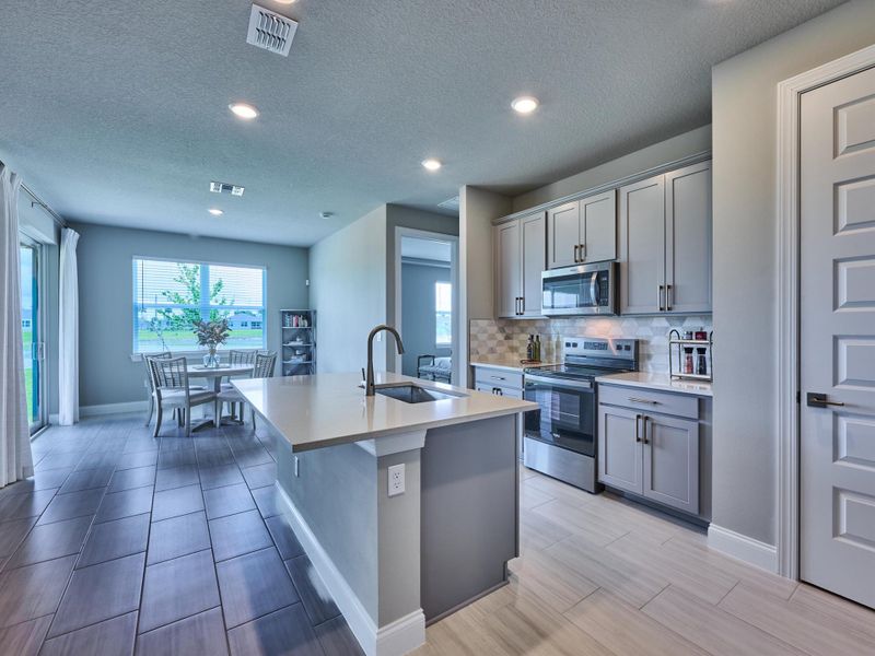 Furnished interior view inside a new home in Azalea, Port St. Lucie (Image 9).