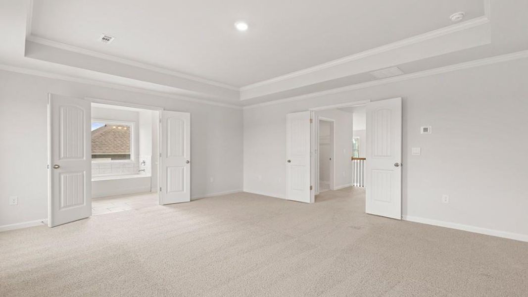 Spacious, unfurnished interior of a new home in Haven Abbey, Cumming (Image 17). Spacious, unfurnished interior of a new home in Haven Abbey, Cumming (Image 17).