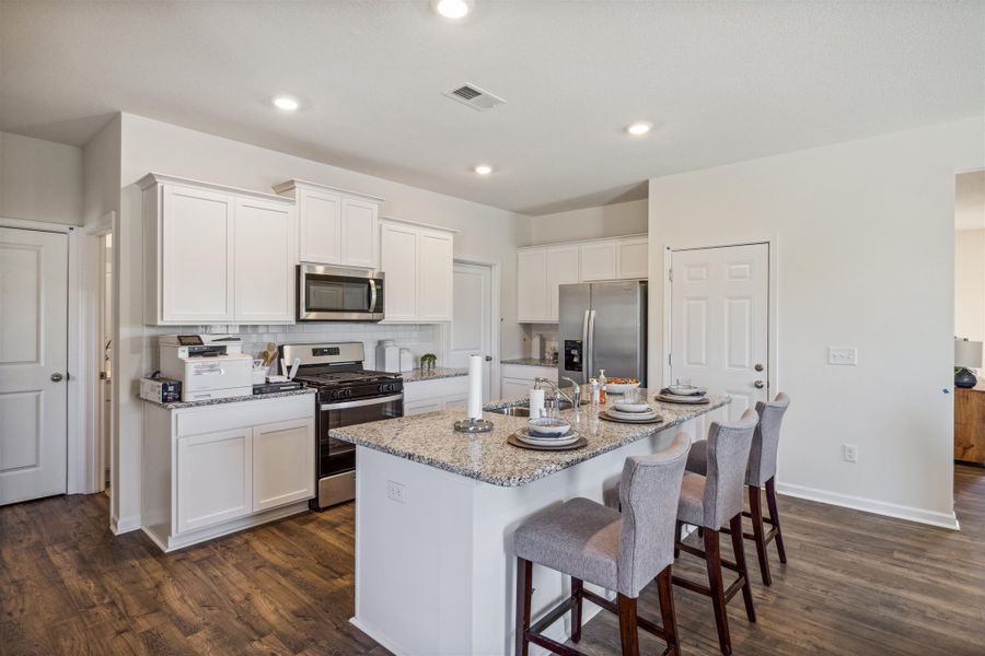 Representative furnished interior of a home built from the Robie by D.R. Horton in Johnson Farms, Greeneville (Image 6).
