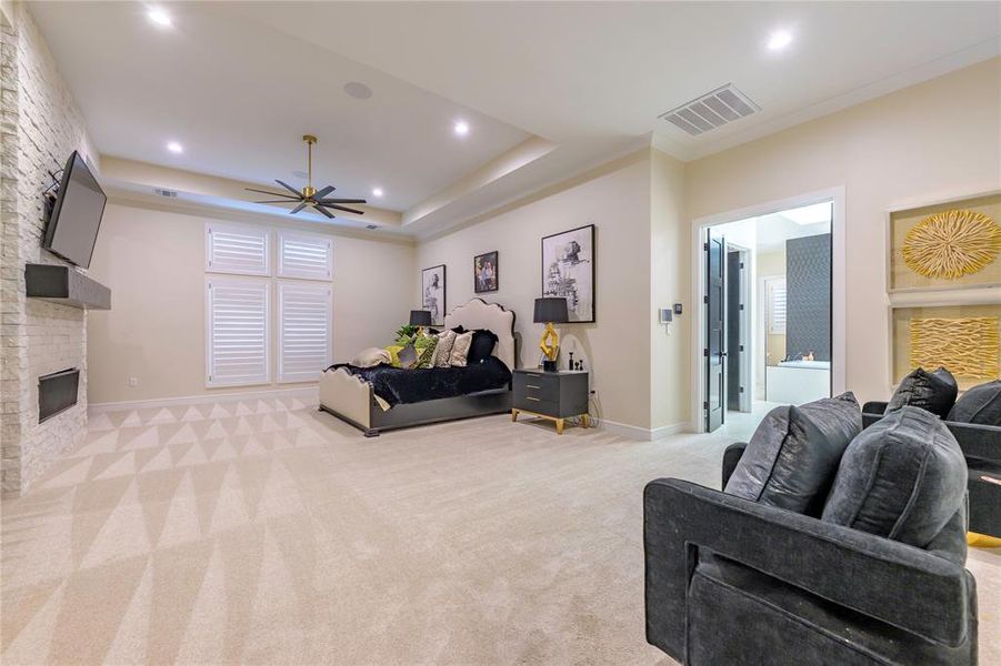 Furnished interior view inside a new home in , Odessa (Image 9).