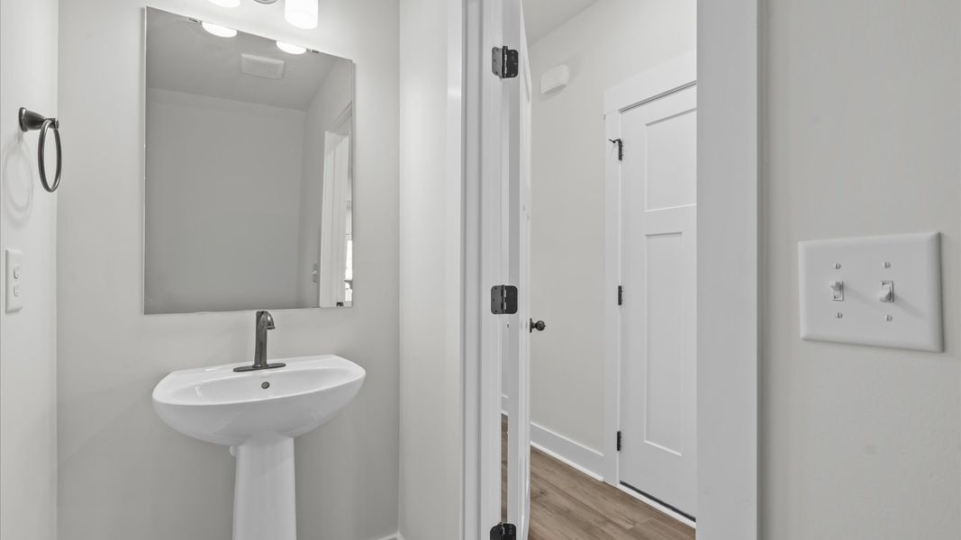 Furnished interior view inside a new home in Gresham Station, Simpsonville (Image 6).