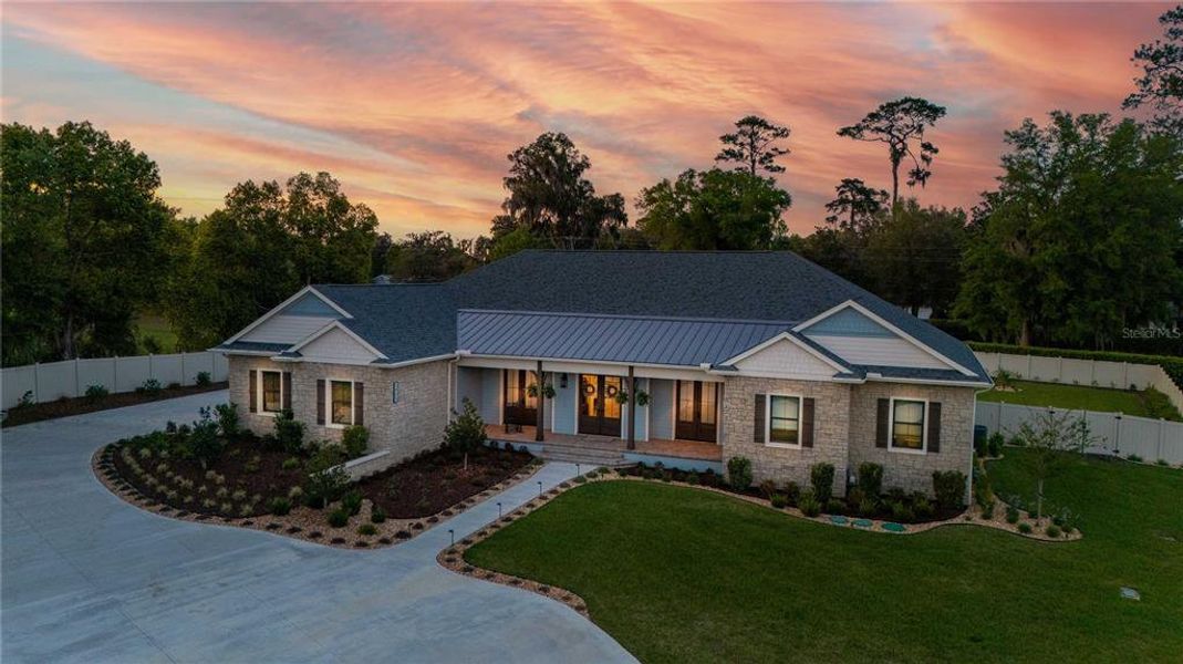 Front exterior of a new home in , Ocala, FL, highlighting curb appeal (Image 22).