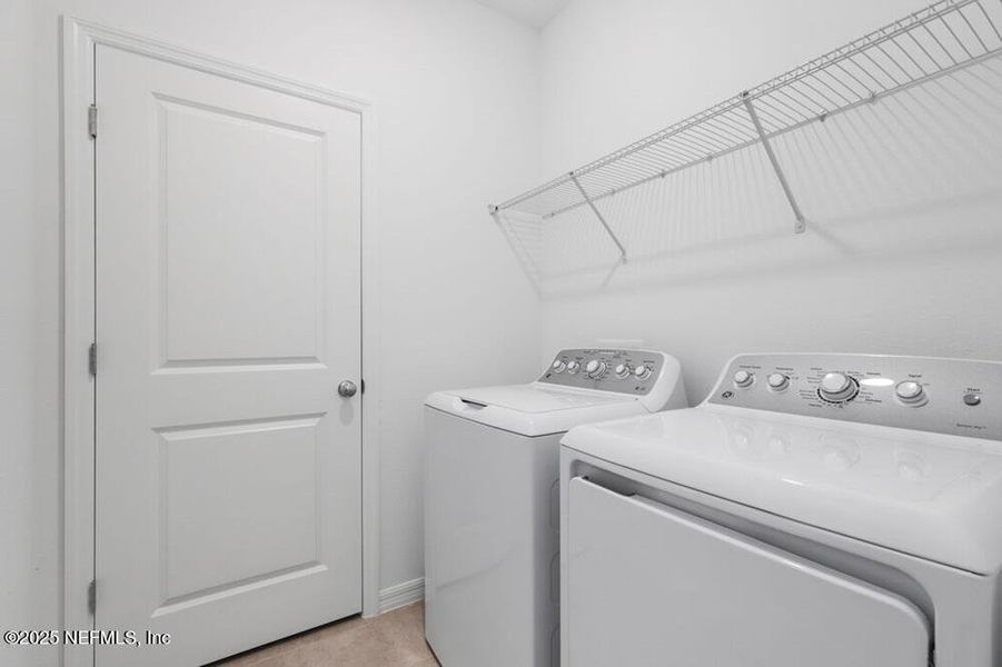 Furnished interior view inside a new home in Coopers Meadow, Jacksonville (Image 5). Furnished interior view inside a new home in Coopers Meadow, Jacksonville (Image 5).