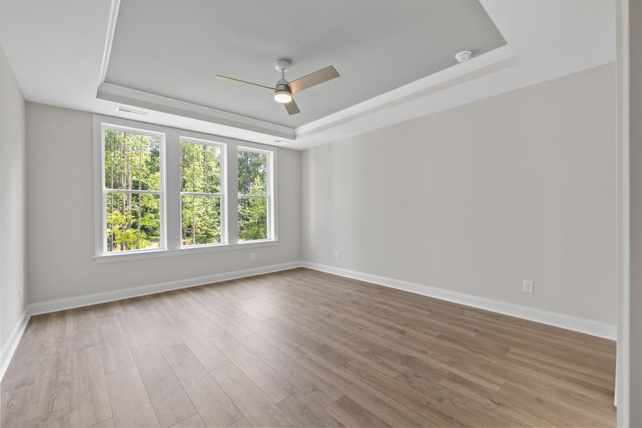 Representative unfurnished interior of a home built from the The Chandler by RobuckHomes in Baylee Ridge, Selma (Image 140).