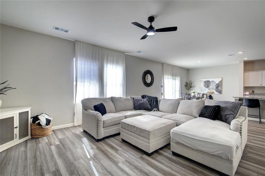 Furnished interior view inside a new home in Gateway Parks, Heath (Image 8). Furnished interior view inside a new home in Gateway Parks, Heath (Image 8).