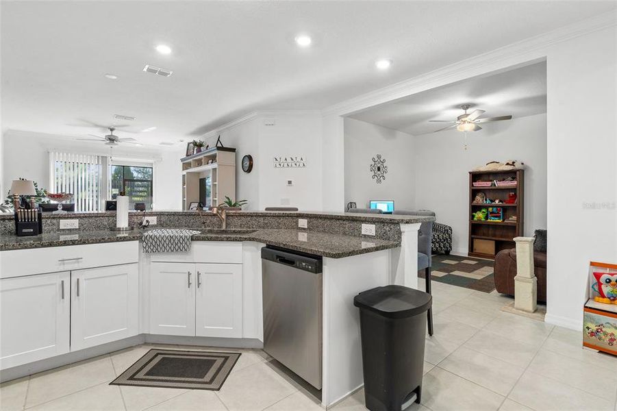 Furnished interior view inside a new home in , Zephyrhills (Image 9).