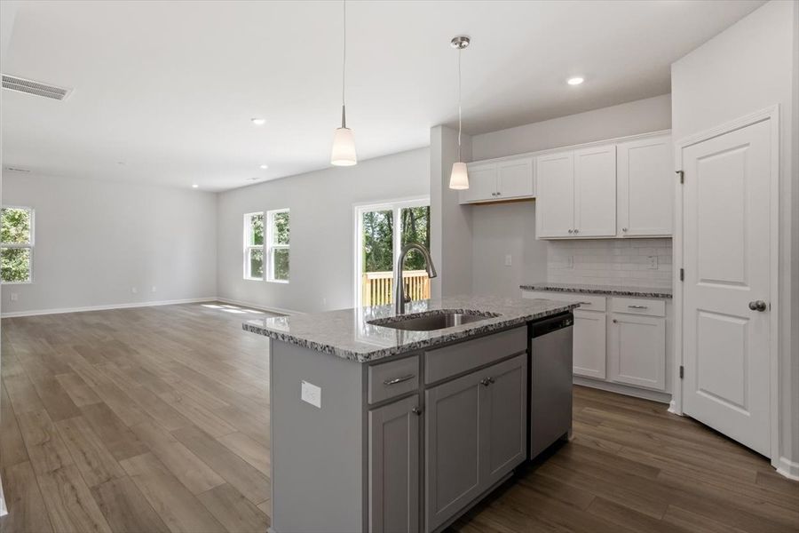 Furnished interior view inside a new home in Cambridge Reserve, Angier (Image 11).