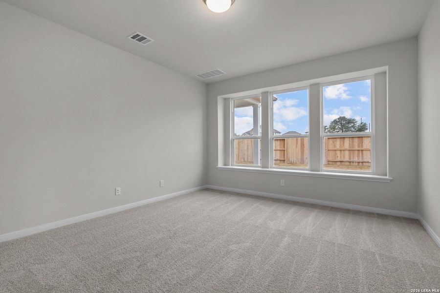 Spacious, unfurnished interior of a new home in Foxbrook, Cibolo (Image 26). Spacious, unfurnished interior of a new home in Foxbrook, Cibolo (Image 26).