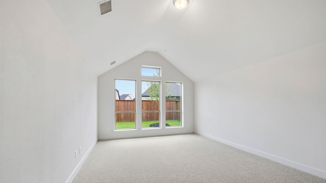 Spacious, unfurnished interior of a new home in Cambridge Crossing, Celina (Image 20). Spacious, unfurnished interior of a new home in Cambridge Crossing, Celina (Image 20).