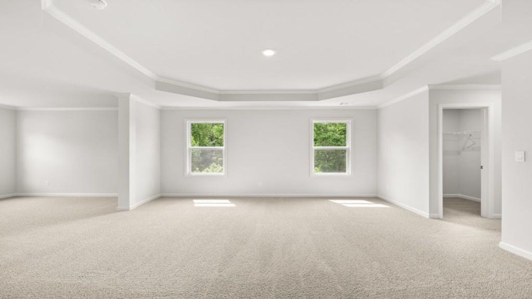 Spacious, unfurnished interior of a new home in Haven Abbey, Cumming (Image 20).