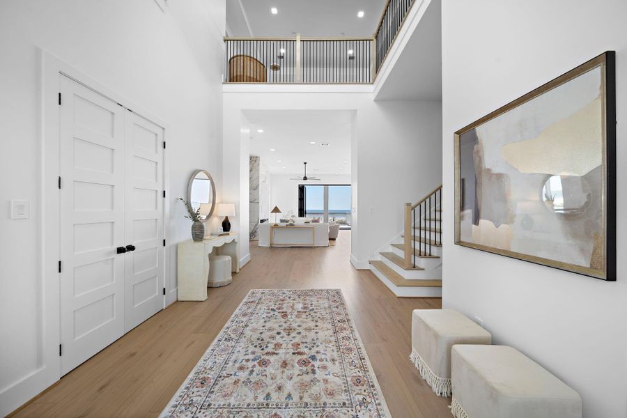 As You enter your home, the beach views welcome you! As You enter your home, the beach views welcome you!