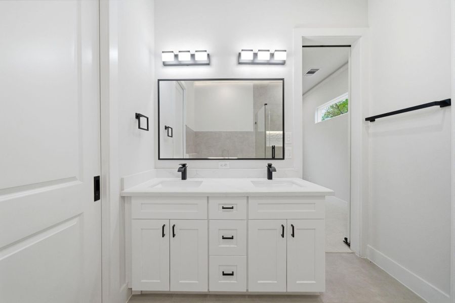 Furnished interior view inside a new home in , Houston (Image 6).