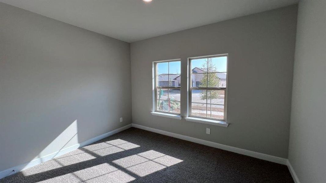 Spacious, unfurnished interior of a new home in Bluestem, Rhome (Image 15). Spacious, unfurnished interior of a new home in Bluestem, Rhome (Image 15).