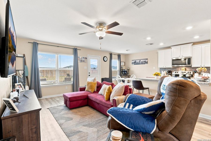 Furnished interior view inside a new home in Rosewood Estates, Lytle (Image 11).