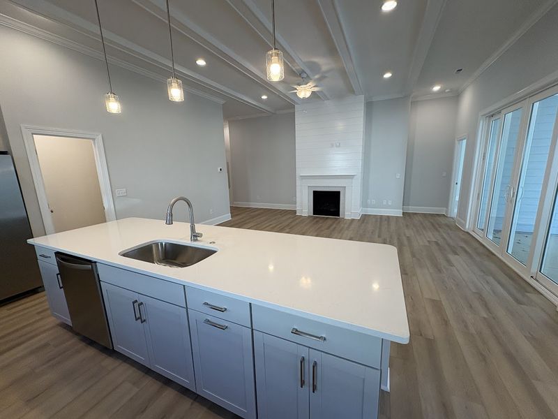 Furnished interior view inside a new home in Riverside Cove, Wilmington (Image 16).