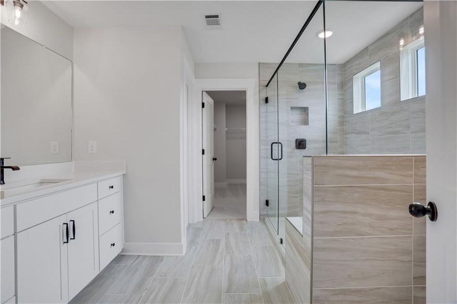 Furnished interior view inside a new home in , Loganville (Image 11).