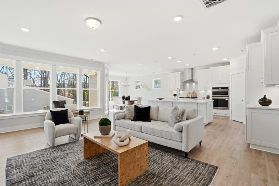 Furnished interior view inside a new home in Rone Creek, Waxhaw (Image 39).