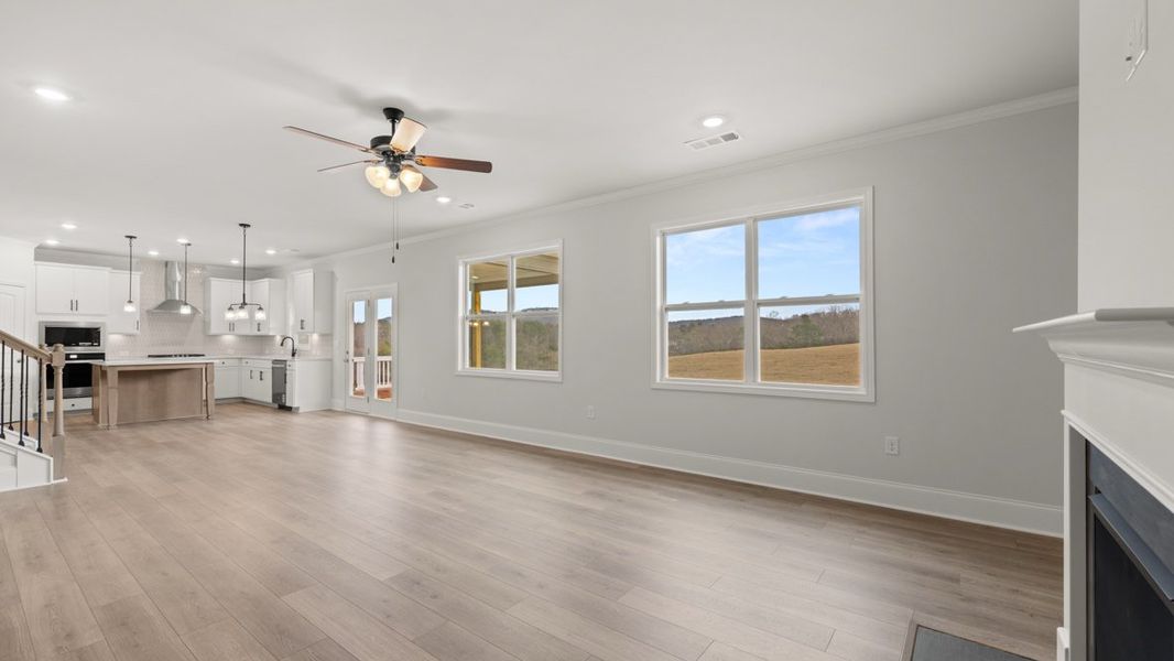 Spacious, unfurnished interior of a new home in Thalley Creek Estates, Cumming (Image 18). Spacious, unfurnished interior of a new home in Thalley Creek Estates, Cumming (Image 18).