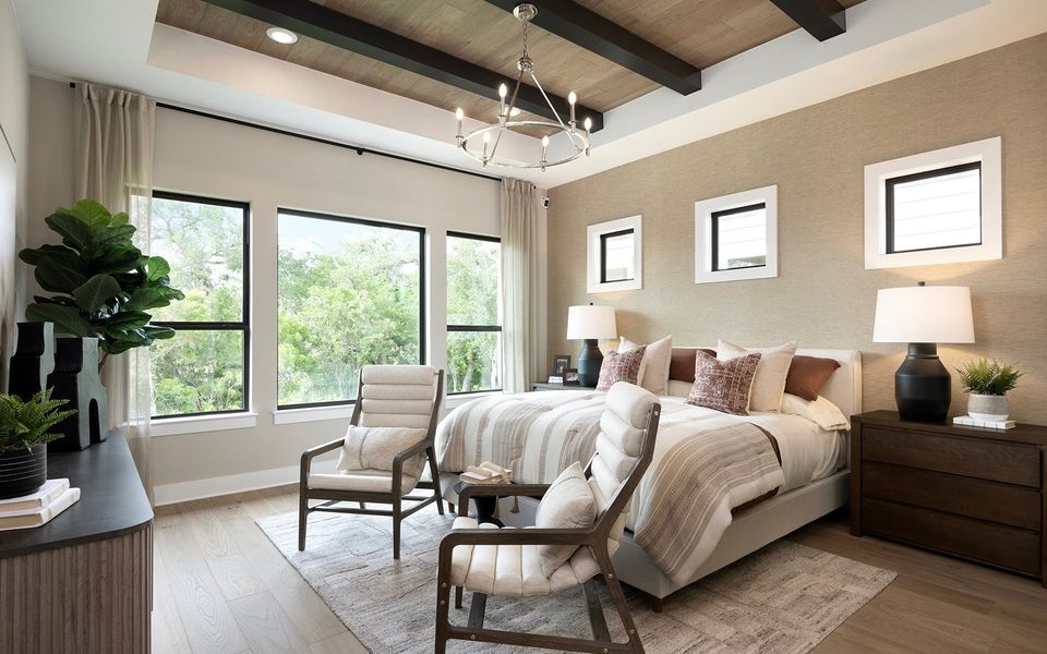 Representative furnished interior of a home built from the Auburn by Brookfield Residential in Kissing Tree, San Marcos (Image 7). Representative furnished interior of a home built from the Auburn by Brookfield Residential in Kissing Tree, San Marcos (Image 7).