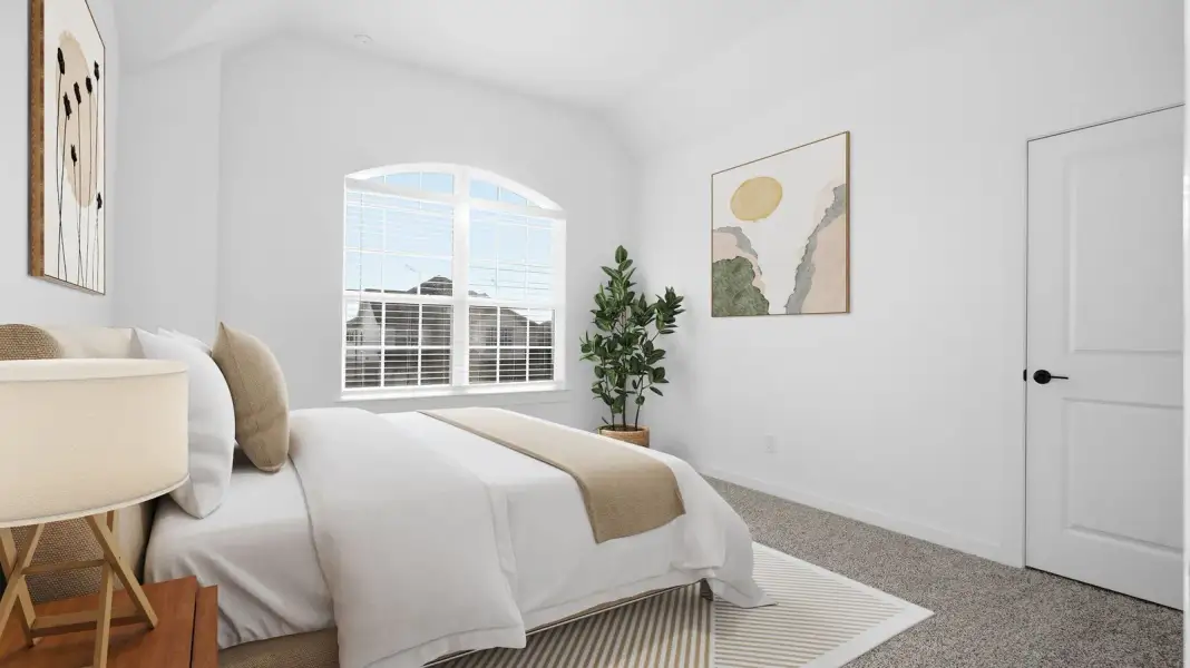 Representative furnished interior of a home built from the Adrian by D.R. Horton in Alexander 65' Homesites, Pearland (Image 33).