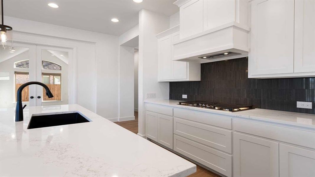 Furnished interior view inside a new home in Devonshire - Reserve 50', Forney (Image 6).