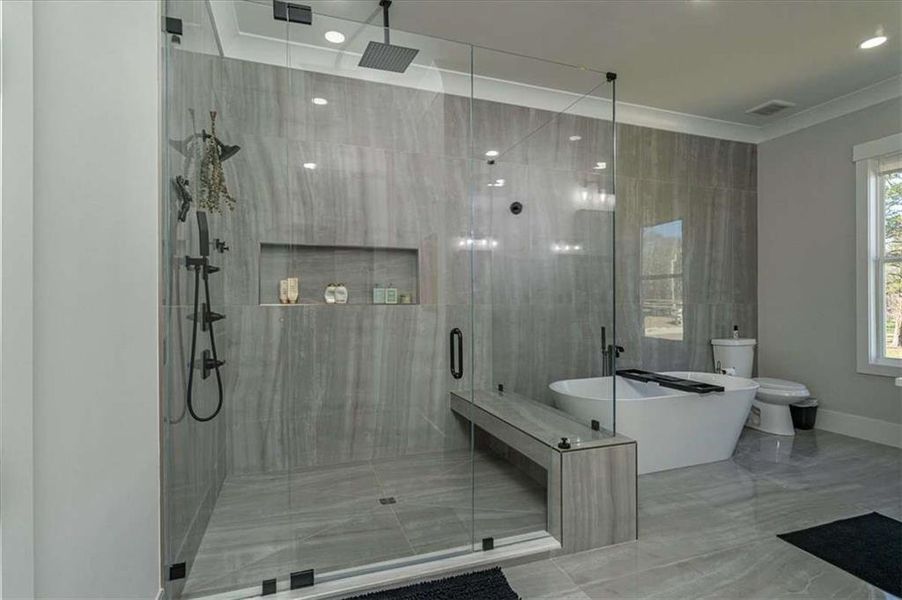 Furnished interior view inside a new home in , Hoschton (Image 34).