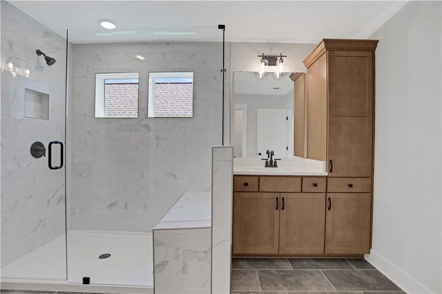 Furnished interior view inside a new home in Twin Lakes, Hoschton (Image 9).