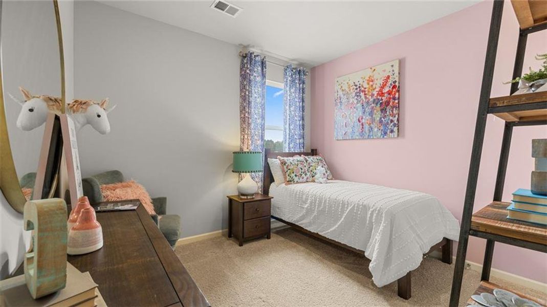 Furnished interior view inside a new home in Jackson Landing, Jefferson (Image 8).