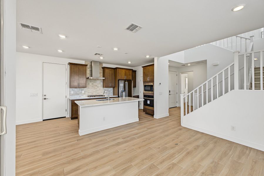 Furnished interior view inside a new home in Bella Storia, Gilbert (Image 4).