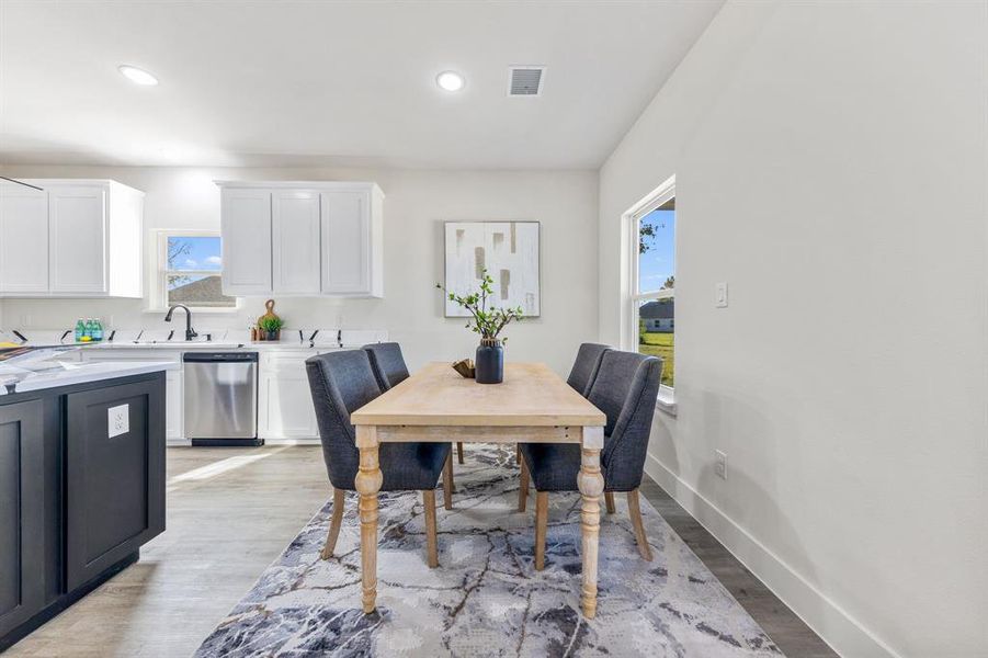 Furnished interior view inside a new home in , Gun Barrel City (Image 13).
