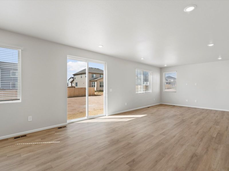 Spacious, unfurnished interior of a new home in Meridian Ranch, Peyton (Image 12). Spacious, unfurnished interior of a new home in Meridian Ranch, Peyton (Image 12).