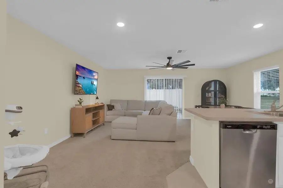 Furnished interior view inside a new home in , St. Cloud (Image 7). Furnished interior view inside a new home in , St. Cloud (Image 7).