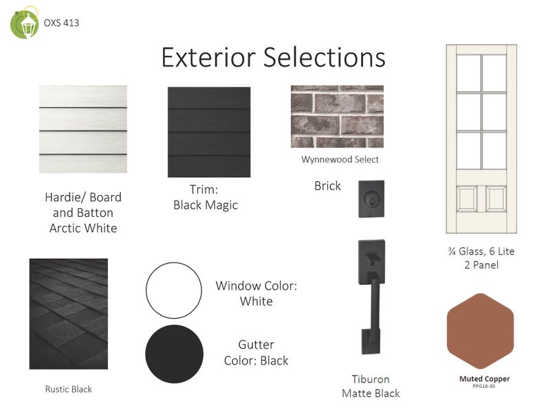 Sample of building materials used in homes in Oxford Station, Gallatin (Image 19).