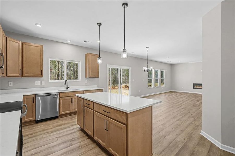 Furnished interior view inside a new home in Twin Lakes, Hoschton (Image 7). Furnished interior view inside a new home in Twin Lakes, Hoschton (Image 7).