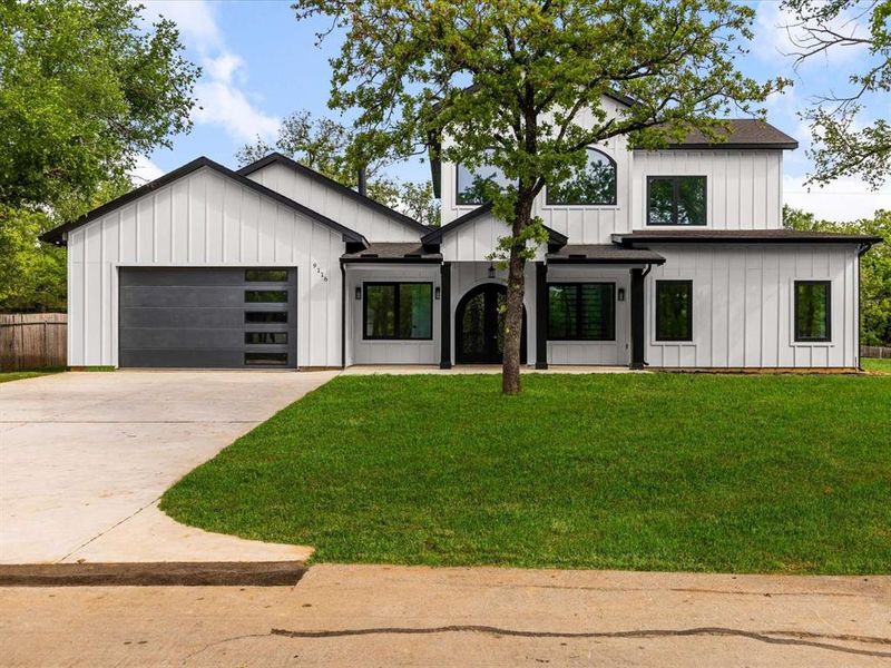 Front exterior of a new home in , Flower Mound, TX, highlighting curb appeal (Image 22).