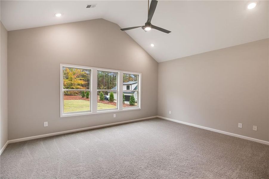 Spacious, unfurnished interior of a new home in Liberty Station, Bremen (Image 16). Spacious, unfurnished interior of a new home in Liberty Station, Bremen (Image 16).
