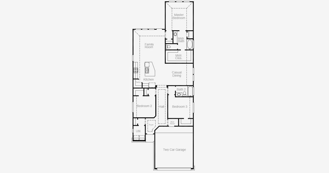 2D floor plan layout for the Muenster - 40 Homesites by Coventry Homes in Two Step Farm, Montgomery, TX (Image 3). 2D floor plan layout for the Muenster - 40 Homesites by Coventry Homes in Two Step Farm, Montgomery, TX (Image 3).