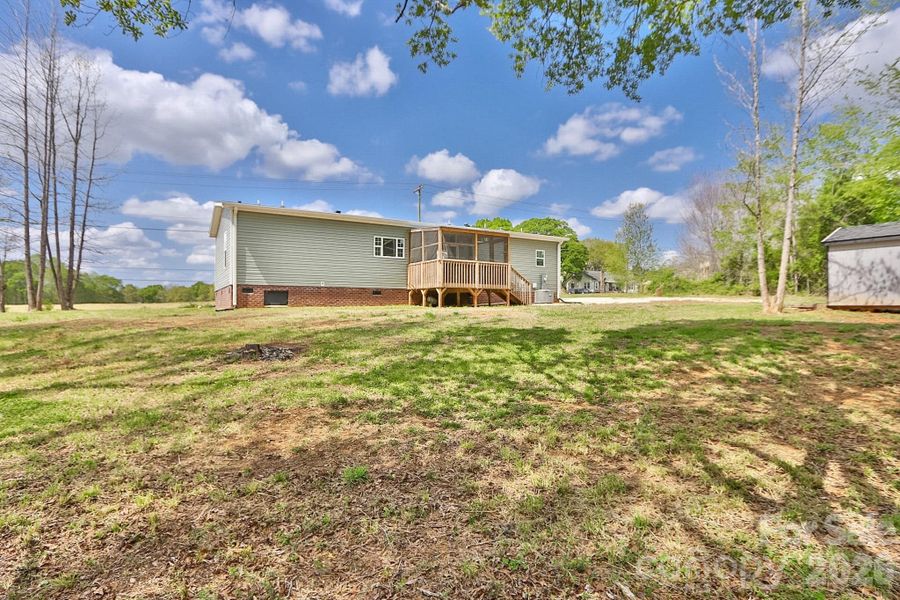 Exterior details and patio area of a home in , Shelby (Image 25).