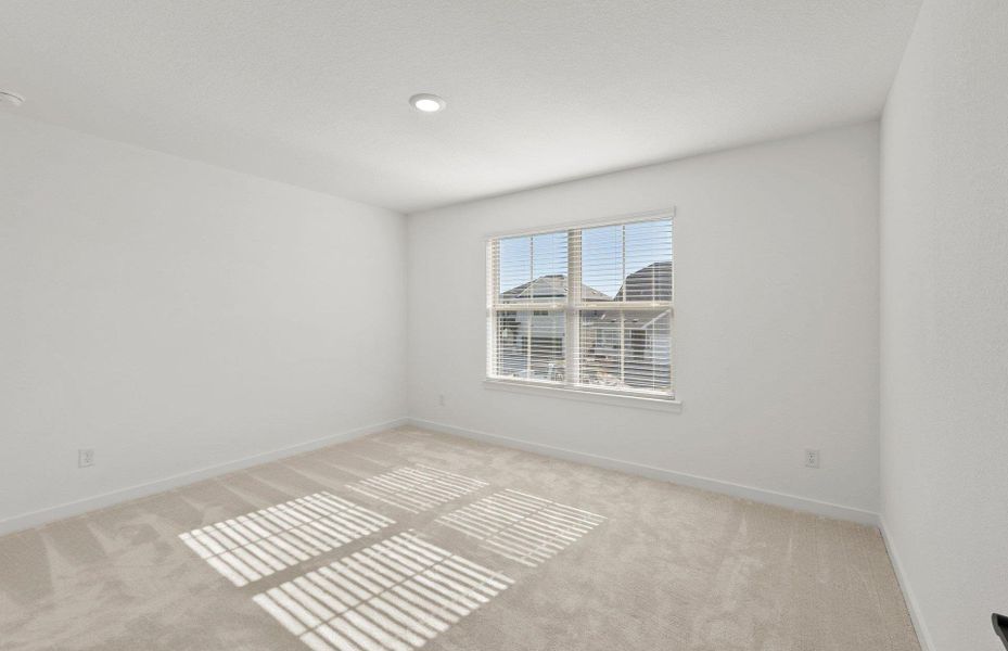 Spacious, unfurnished interior of a new home in Santa Rita Ranch, Liberty Hill (Image 22). Spacious, unfurnished interior of a new home in Santa Rita Ranch, Liberty Hill (Image 22).