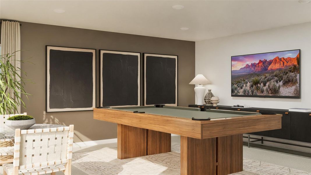 Furnished interior view inside a new home in Cotton Brook, Hutto (Image 27).