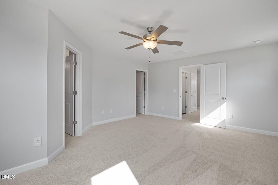 Spacious, unfurnished interior of a new home in Springvale, Fuquay Varina (Image 14).