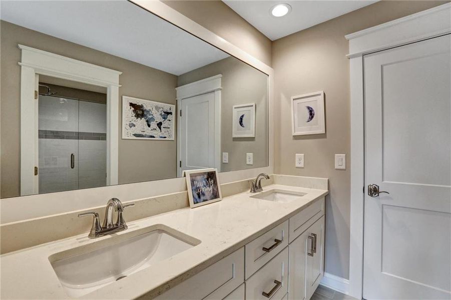 Furnished interior view inside a new home in , Buford (Image 51). Furnished interior view inside a new home in , Buford (Image 51).