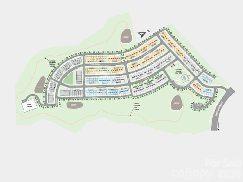 Ridge at Sugar Creek Site Map